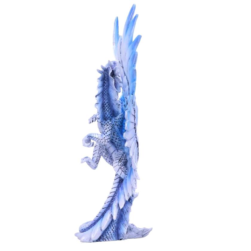 Adult Silver Dragon - Figurine by Anne Stokes - Nemesis Now D4906R0