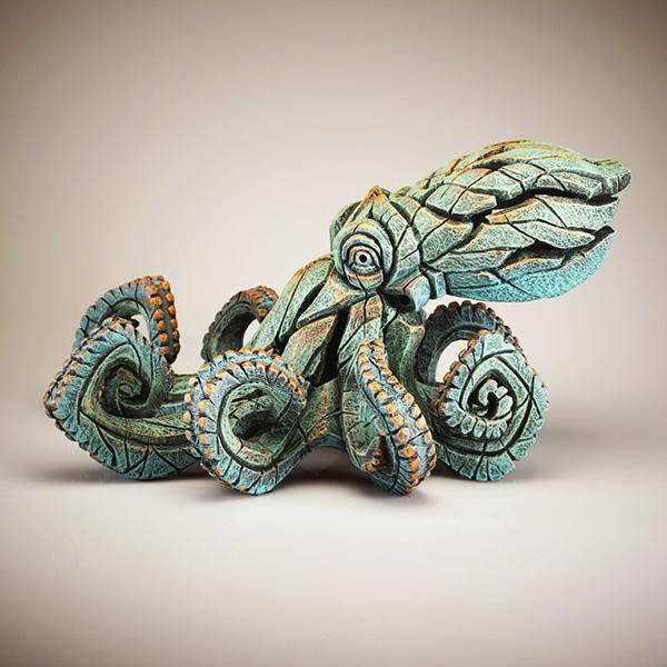 Octopus - Verdigris - EDGE Sculpture ED38VG