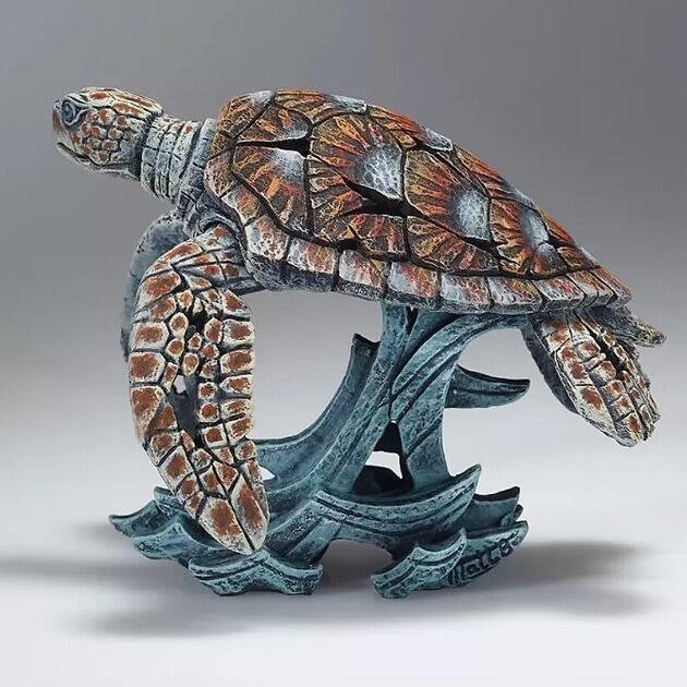 Sea Turtle Miniature EDMIN06 EDGE sculpture by Matt Buckley.