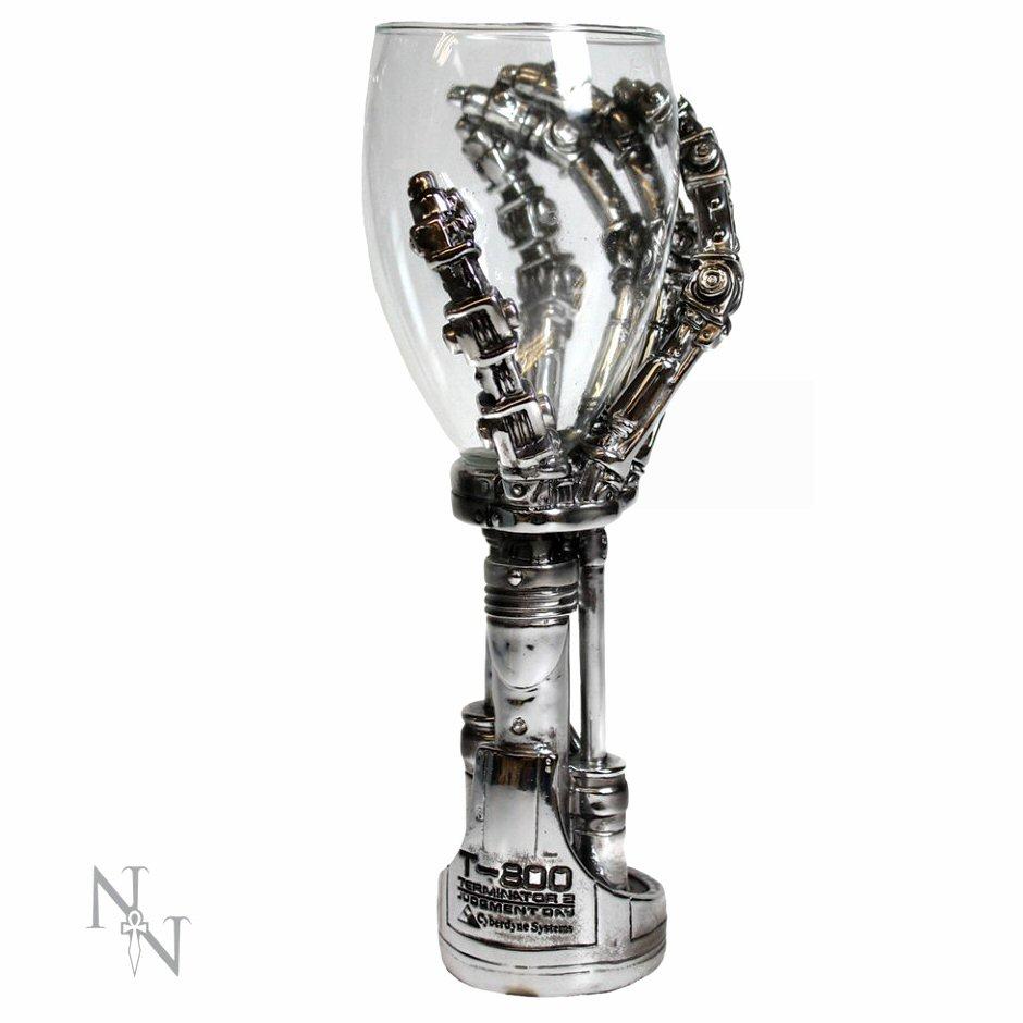 Terminator 2 Hand Goblet - Nemesis Now - B1457D5