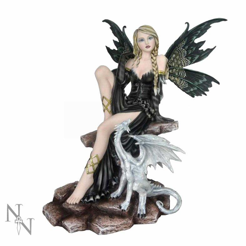 ISABELLE - Fantasy Fairy Figurine with Dragon - Nemesis Now NEM3074.