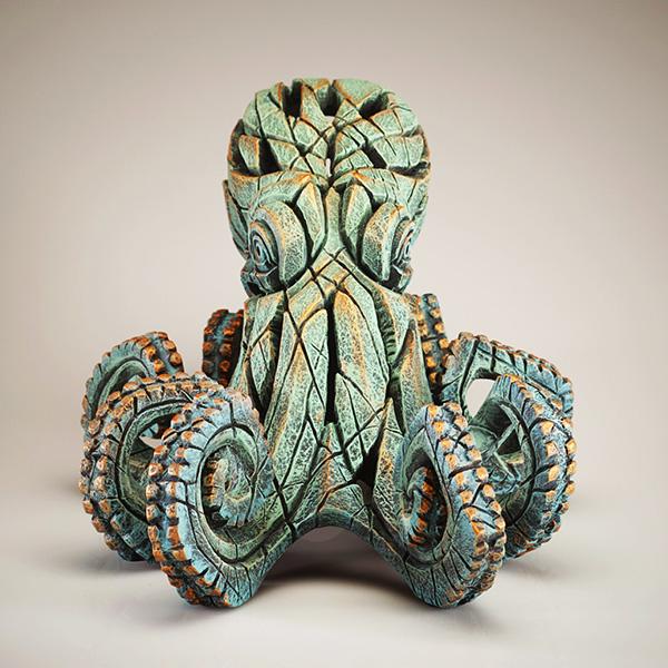 Octopus - Verdigris - EDGE Sculpture ED38VG