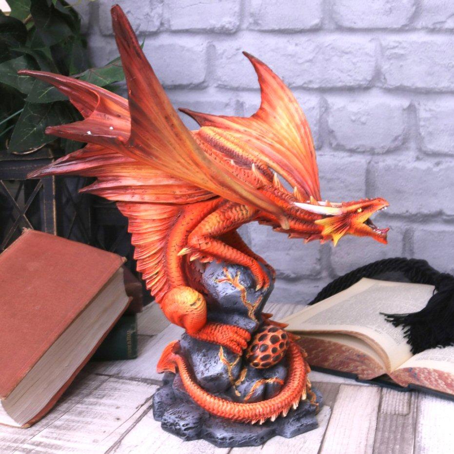 Adult Fire Dragon - Dragon Figurine - Nemesis Now D4516N9