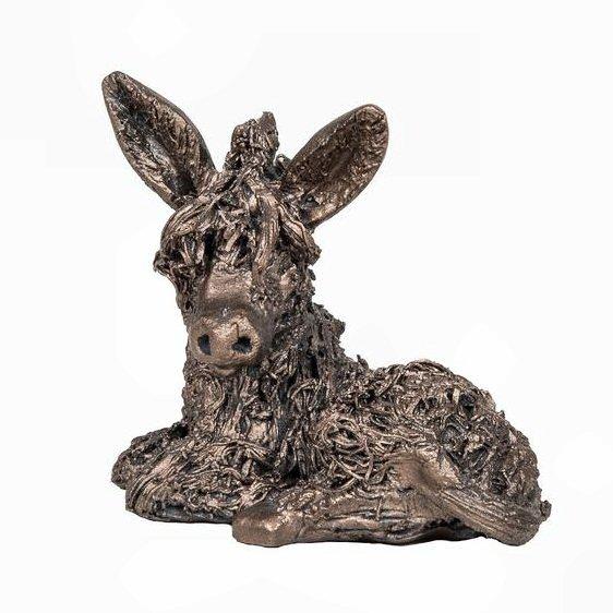 Dusty the Donkey - MINIMA Bronze Sculpture - Veronica Ballan VBM004