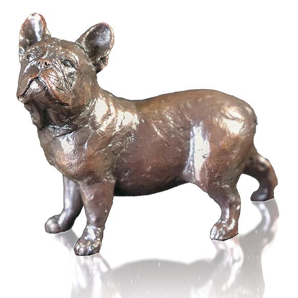 French Bull Dog by Michael Simpson - Bronze Sculpture - Small 1133