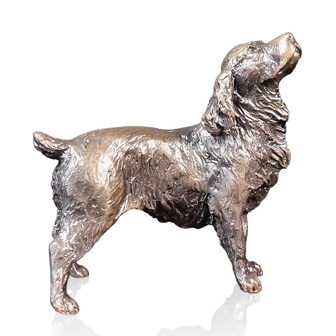 Cocker Spaniel - Bronze Dog Sculpture - Michael Simpson - Small 1196