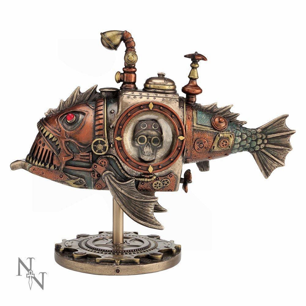 Sub Piranha (c1999f6) - steampunk submarine