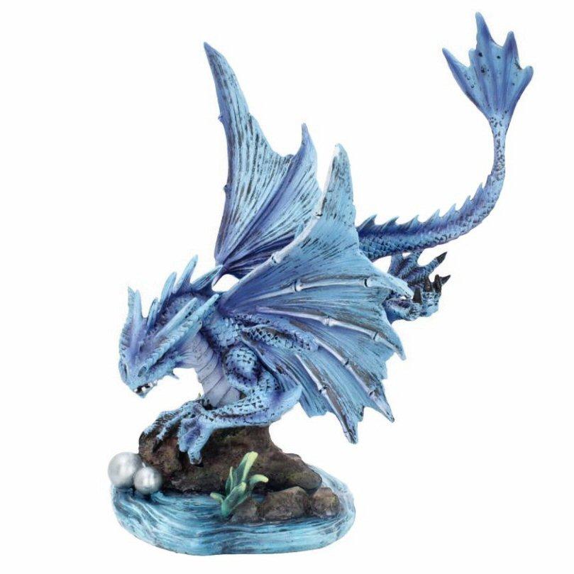 Adult Water Dragon - Dragon Figurine - Nemesis Now D4518N9