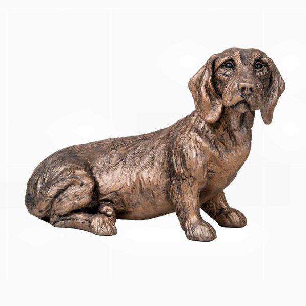 Rudi the Dachshund - Bronze Dog Sculpture - Harriet Dunn - Frith HD096