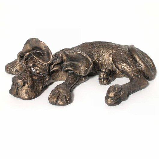 Walter - Bronze Dog Sculpture - Harriet Dunn - Frith HD0107