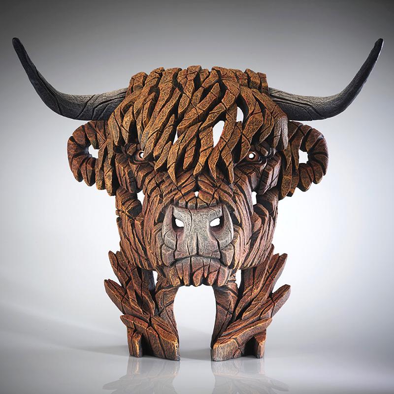 Highland Cow Bust - EDGE Sculpture EDB30