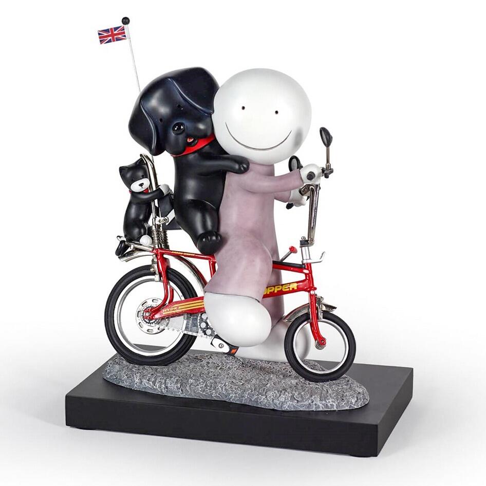 Riding High - Sculpture by Doug Hyde - DeMontfort SHYD288