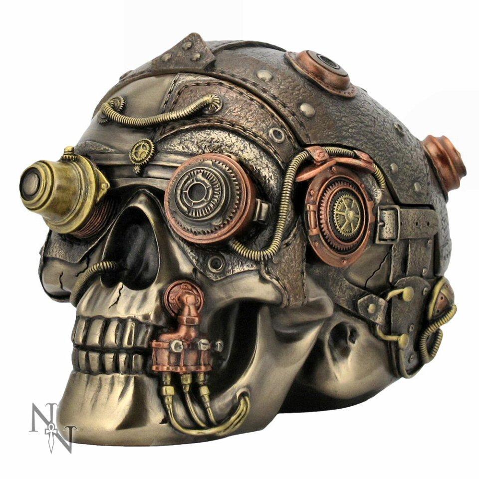 Cranial Optic Enhancer - Steampunk Skull - 1D1173D5