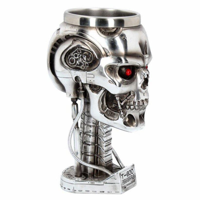 Terminator 2 Head Goblet - Nemesis Now - B1456D5