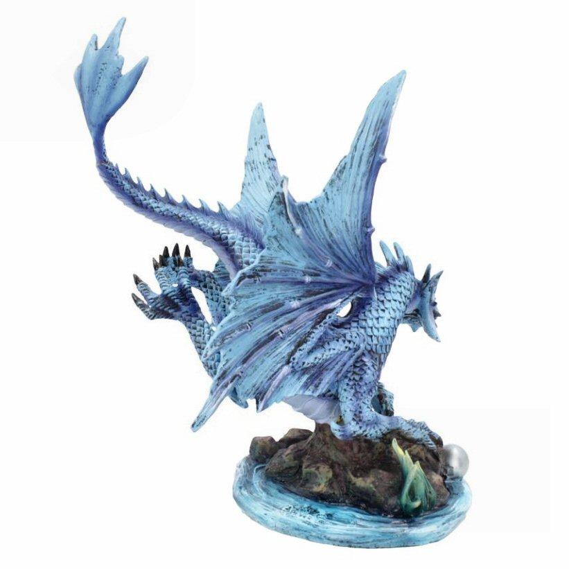 Adult Water Dragon - Dragon Figurine - Nemesis Now D4518N9