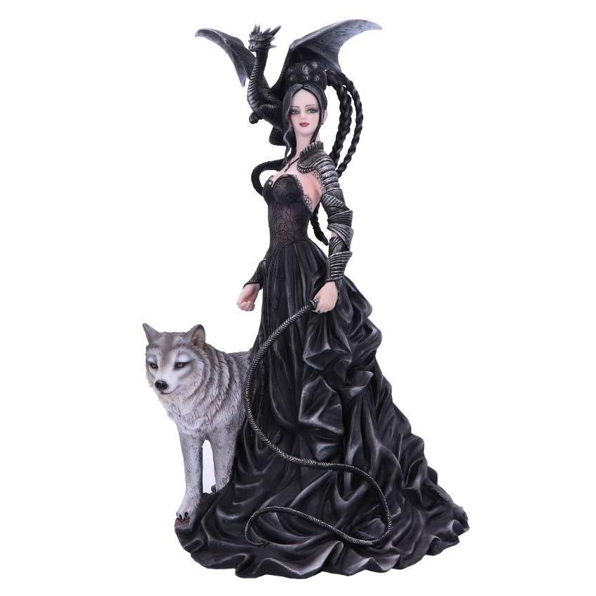 Nemesis Now Dark Beauty Fairy & Dragon Figurine D3435J7 - Giftware from  Hillier Jewellers UK