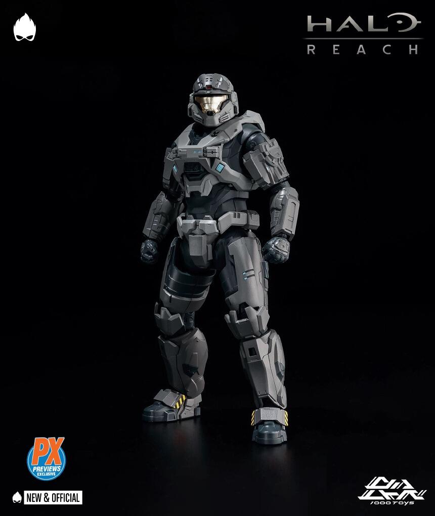 1000toys - RE:Edit HALO: REACH Action Figure 1/12 Scale Spartan-B312 ...