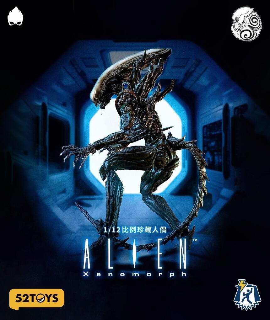 52TOYS - Alien (1979) Action Figure 1/12 Scale Xenomorph