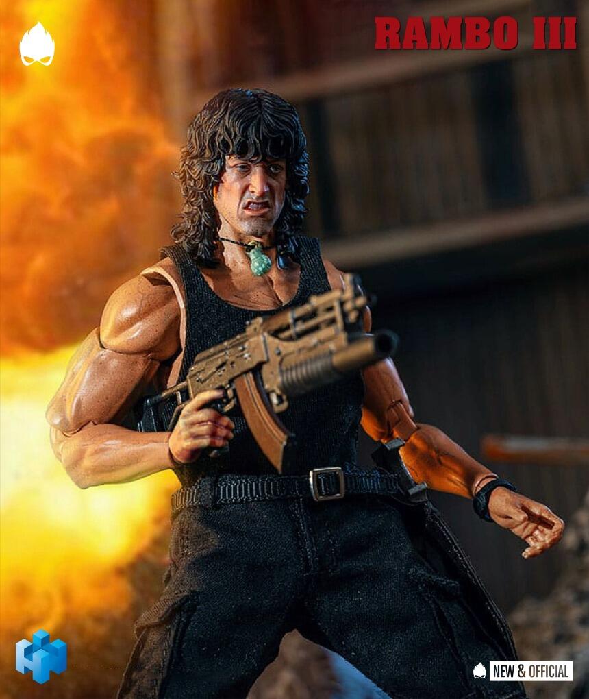 HIYA Toys - Rambo: First Blood III Exquisite Super Action Figure 1/12 ...