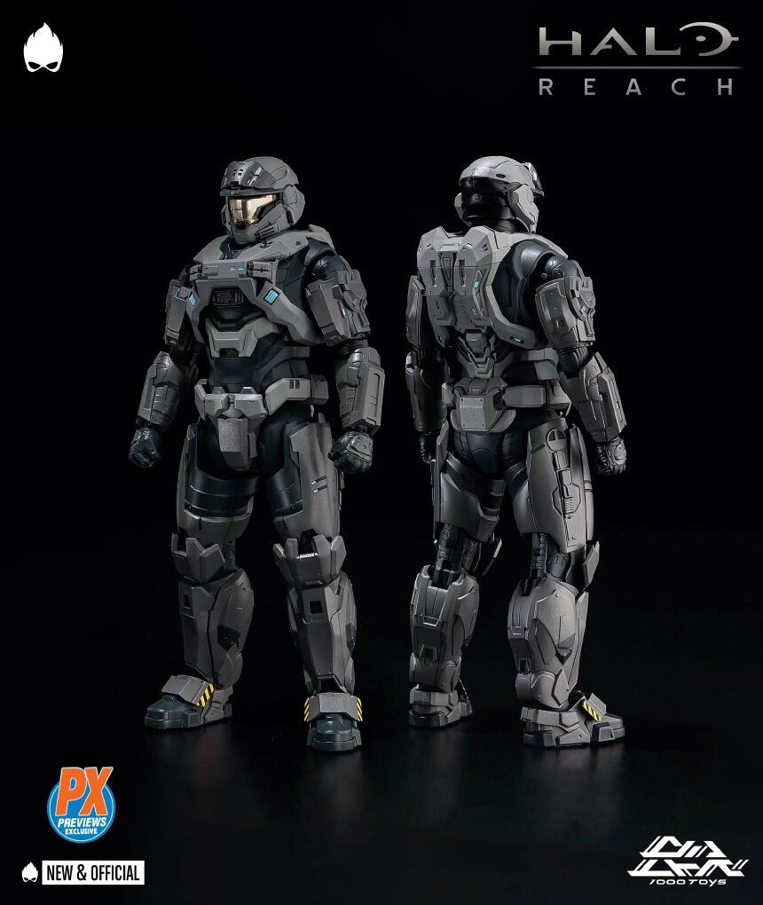 1000toys - RE:Edit HALO: REACH Action Figure 1/12 Scale Spartan-B312 ...