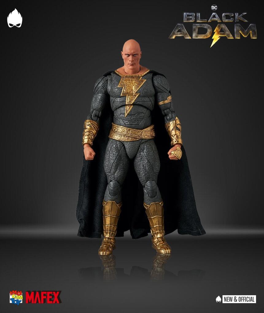 マフェックス MAFEX BLACK ADAM (GOLD SUIT Black Adam (2022) MAFEX No.286 Black Adam (Gold Suit Ver.) Action