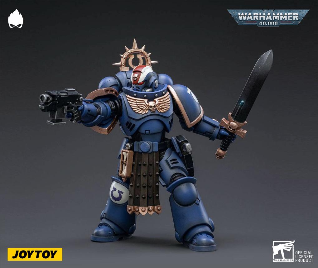 JOYTOY - Warhammer 40K Action Figure 1/18 Scale Ultramarines Primaris ...