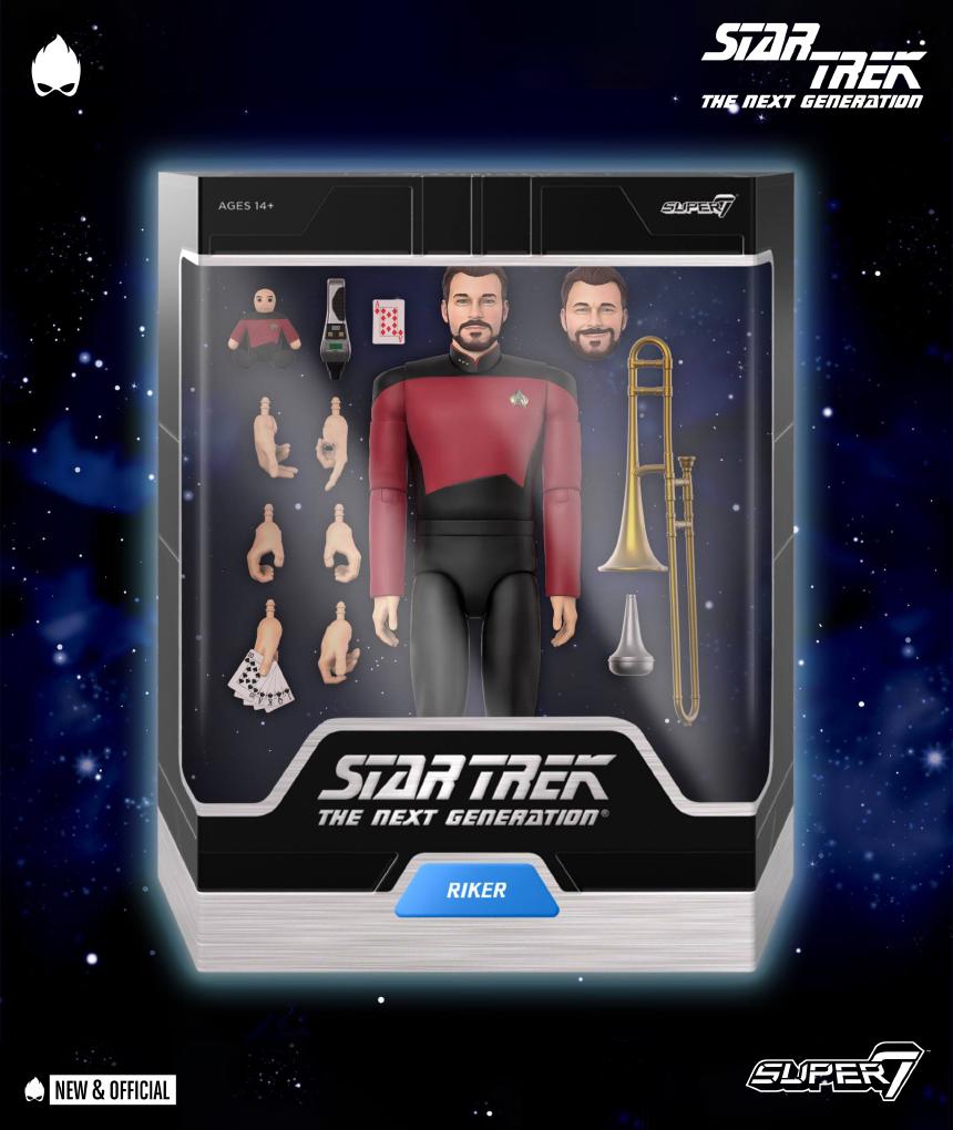 Super 7 - Star Trek: The Next Generation Ultimates Wave 1 Action Figure ...