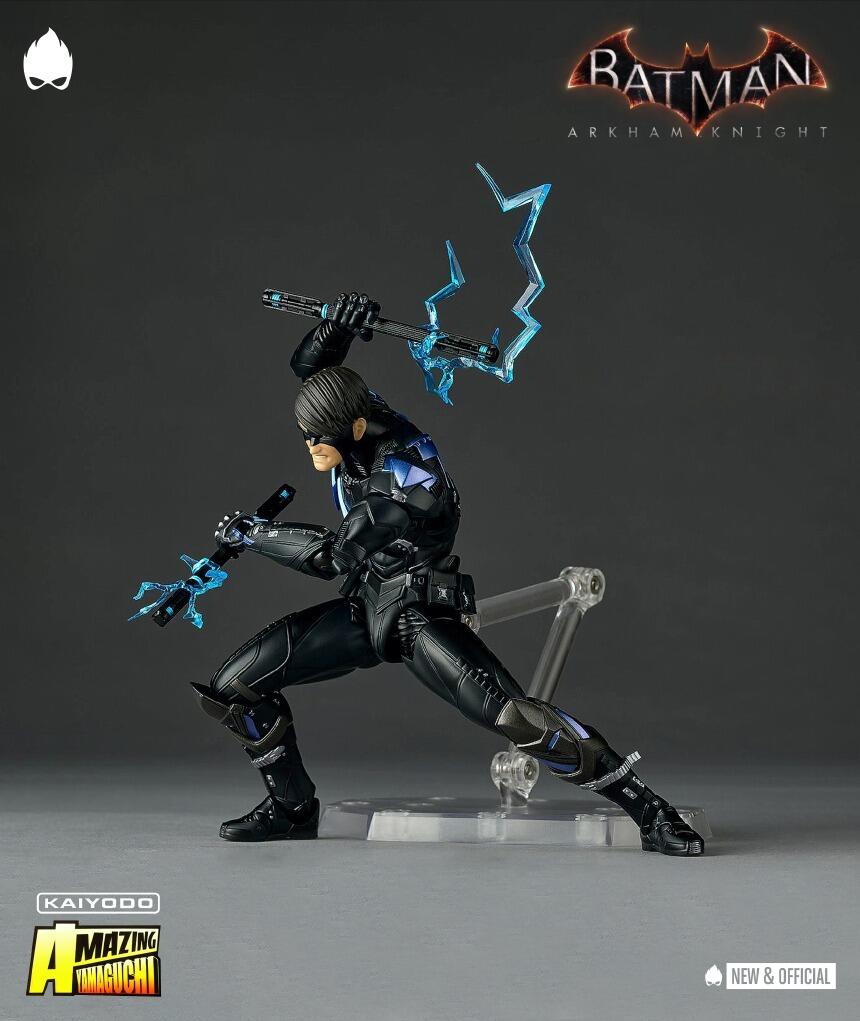 KAIYODO - Amazing Yamaguchi Batman: Arkham Knight Action Figure 1/12 ...