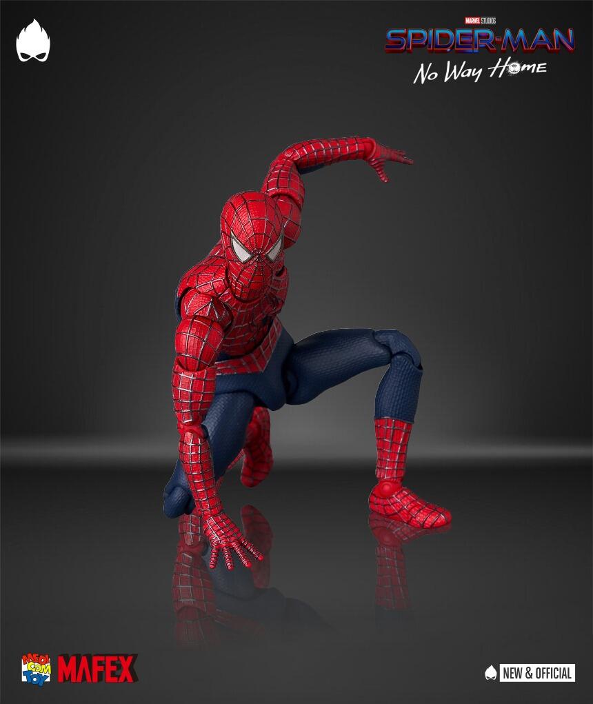 Medicom MAFEX - Spider-Man: No Way Home Action Figure 1-12 Scale Spider ...