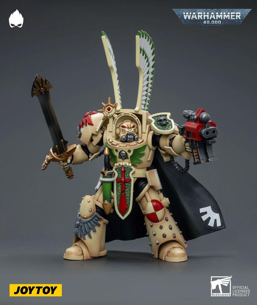 JOYTOY - Warhammer 40K Action Figure 1/18 Scale Dark Angels Deathwing ...