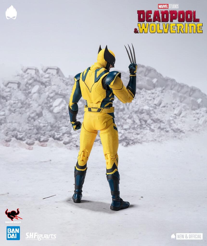 Bandai Tamashii Nations - Deadpool & Wolverine S.H. Figuarts Action ...