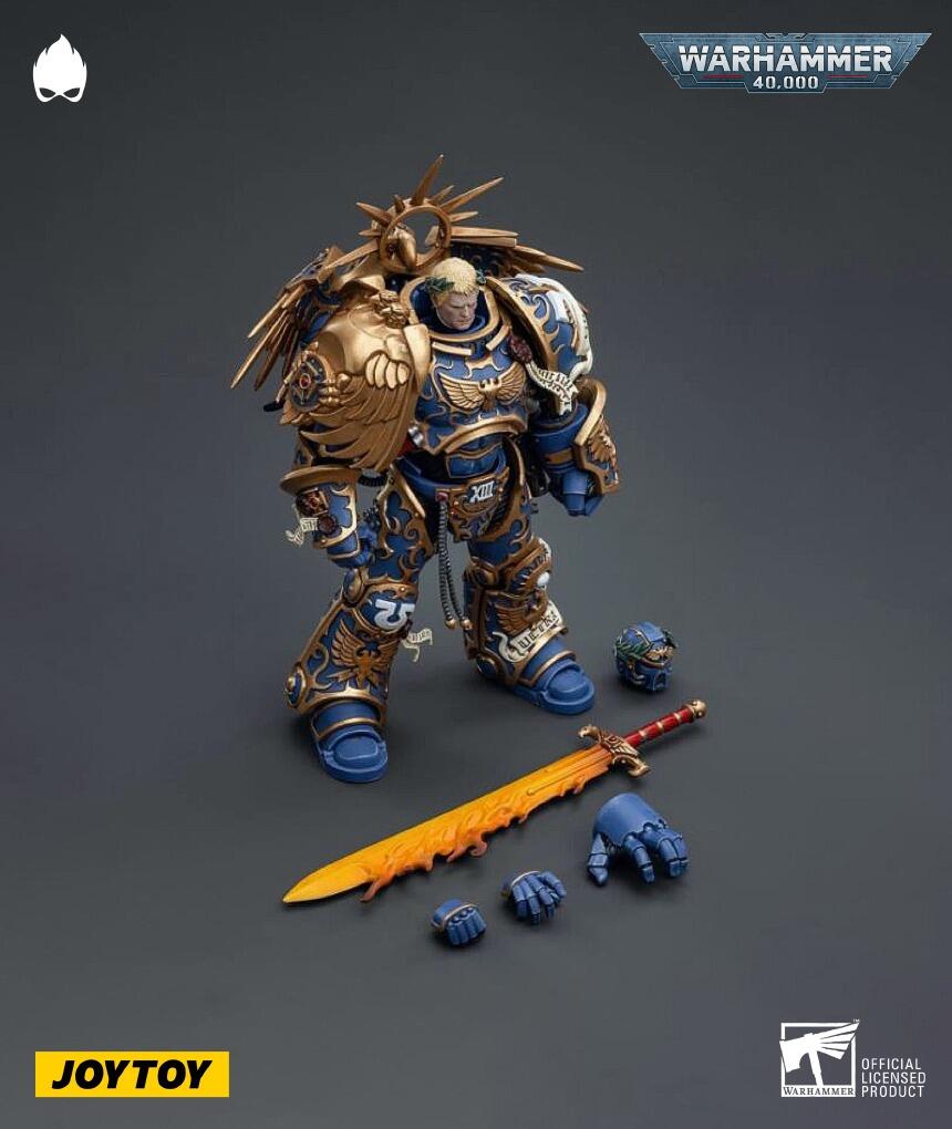 JOYTOY - Warhammer 40K Action Figure 1/18 Scale Ultramarines Primarch ...