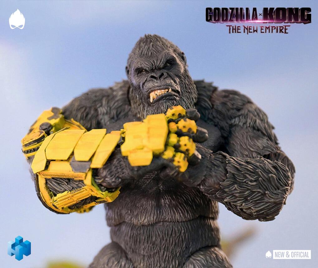 Hiya Toys Godzilla X Kong The New Empire Exquisite Basic Action Figure Kong B E A S T Glove