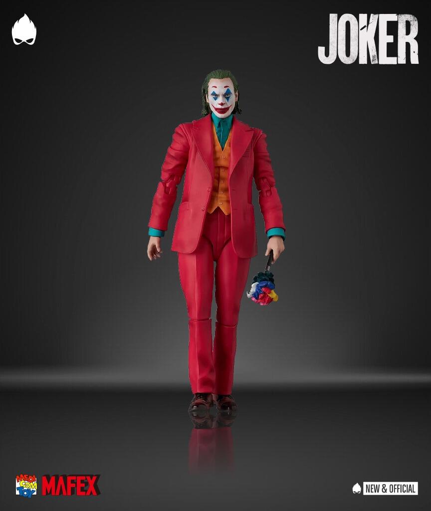 ホライゾン製(レア) The Joker ソフトビニールフィギュアキット Medicom MAFEX - Joker (2019) Action Figure 1/12 Scale The Joker