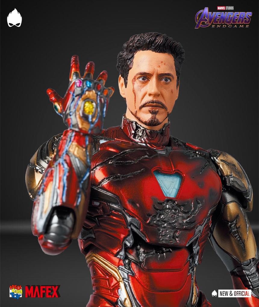 Medicom MAFEX - Avengers: Endgame Action Figure 1/12 Scale Iron 