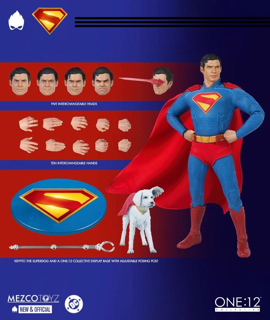 mezco スーパーマン　one12collective MEZCO - One:12 Collective Superman (2025) Action Figure 1/12 Scale