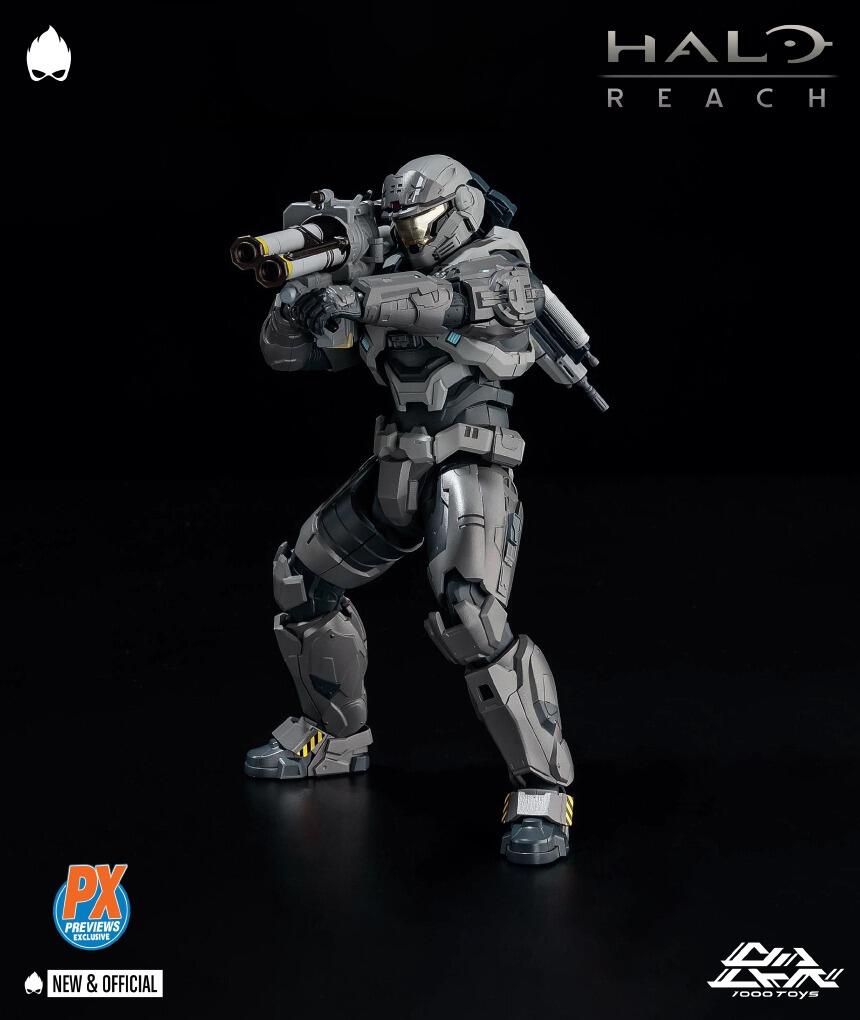 1000toys - RE:Edit HALO: REACH Action Figure 1/12 Scale Spartan-B312 ...