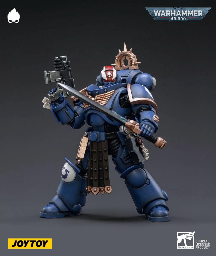 JOYTOY - Warhammer 40K Action Figure 1/18 Scale Ultramarines Primaris ...