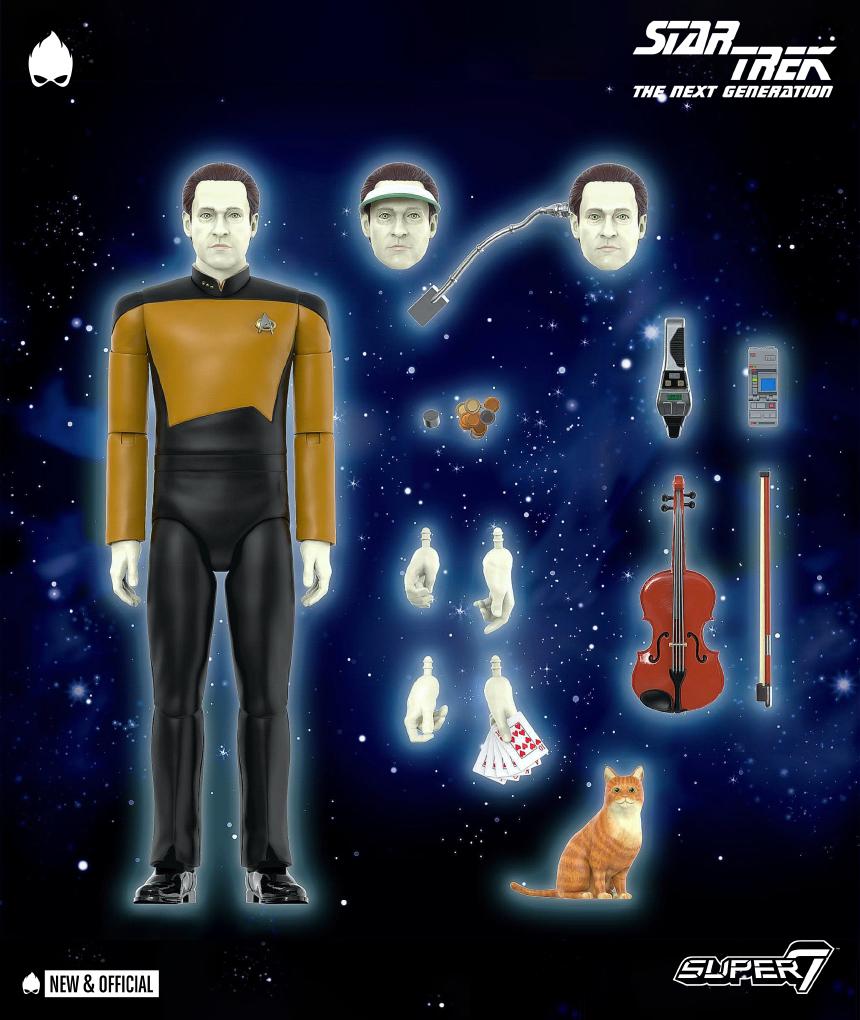 Super 7 - Star Trek: The Next Generation Ultimates Wave 1 Action Figure ...