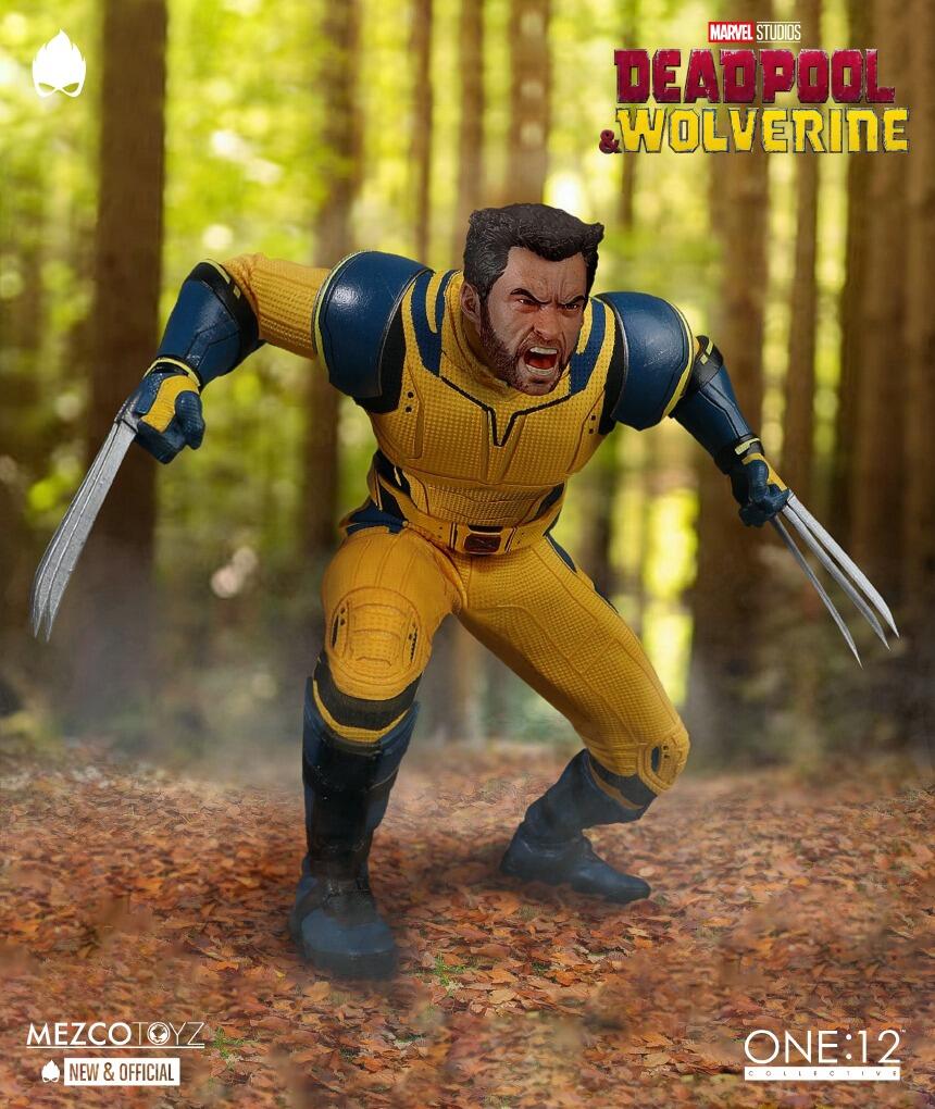 MEZCO - One:12 Collective Deadpool & Wolverine Action Figure 1/12