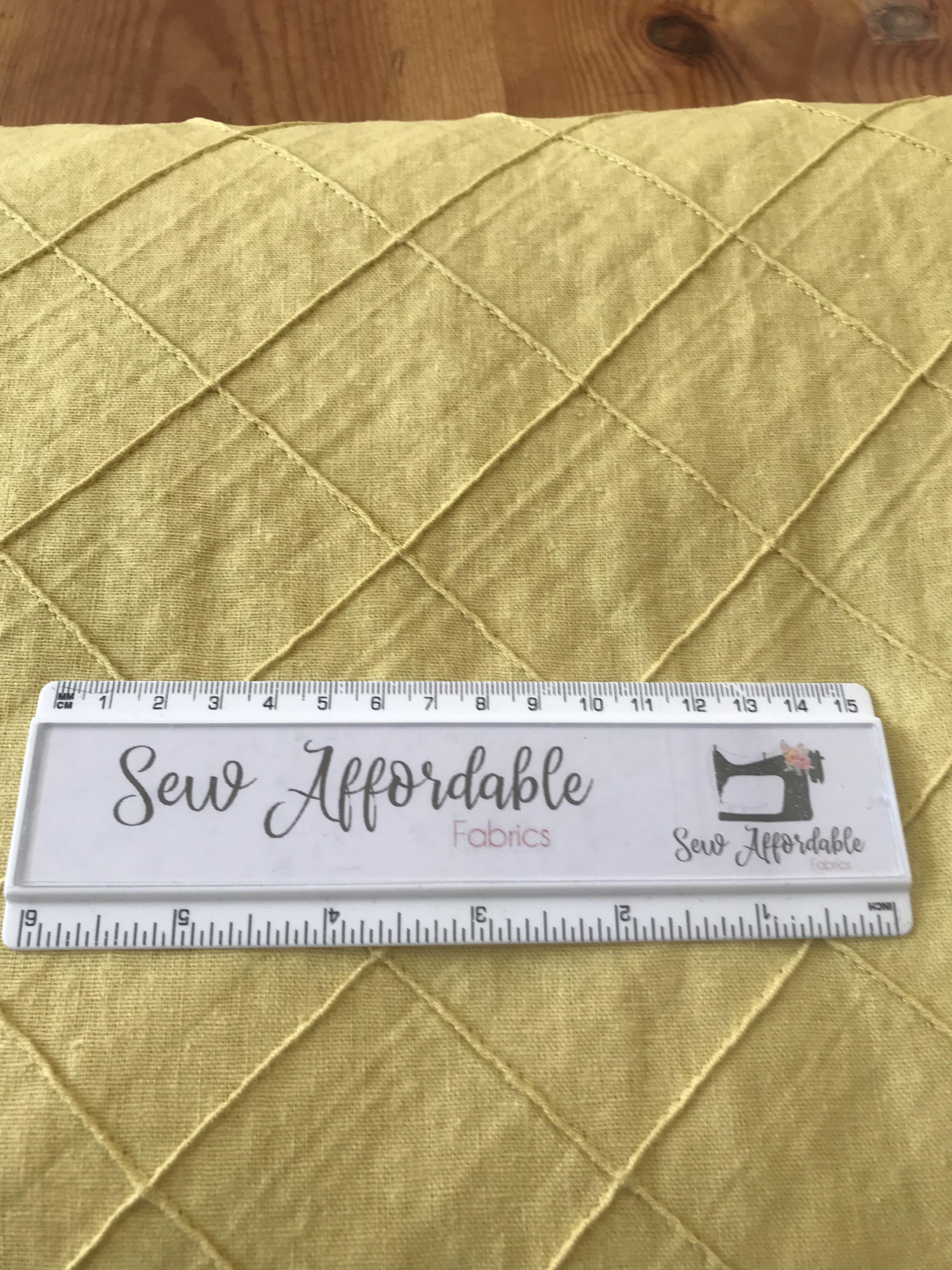 3m Yellow Diamond Linen Blend