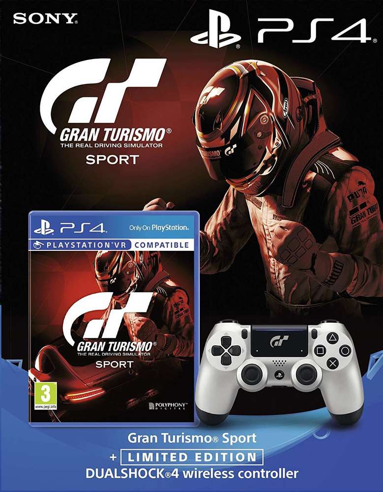 Gran Turismo Sport + Limited Edition Dualshock 4 Wireless Controller