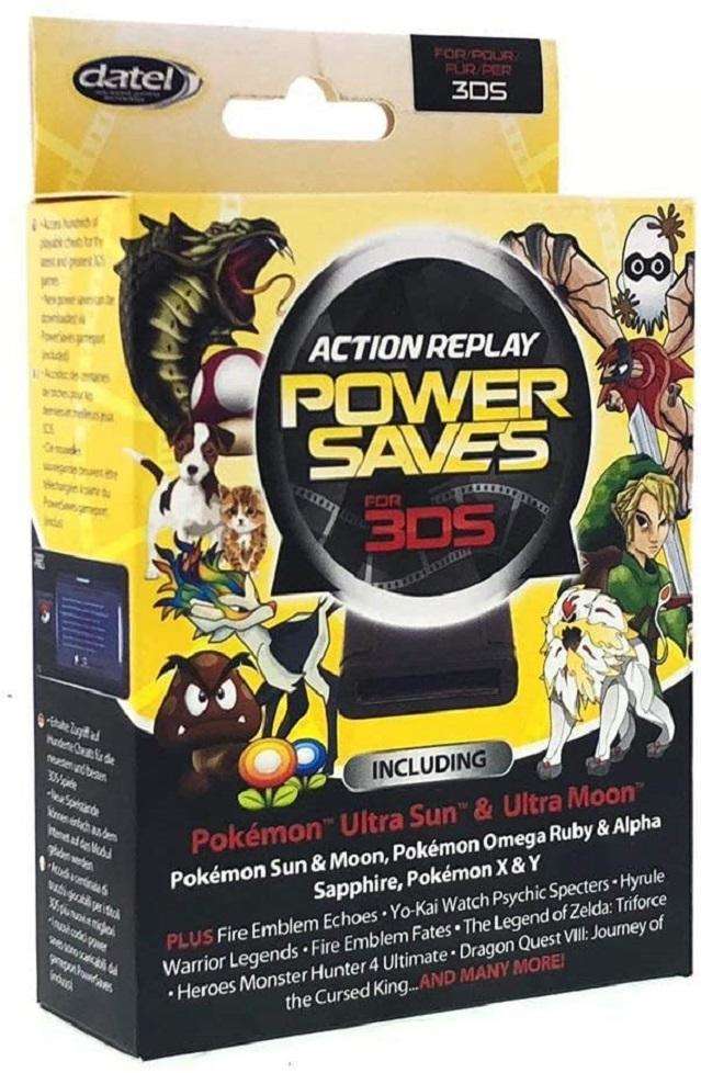 Datel Action Replay Powersaves Cheat Device for 3Ds Games