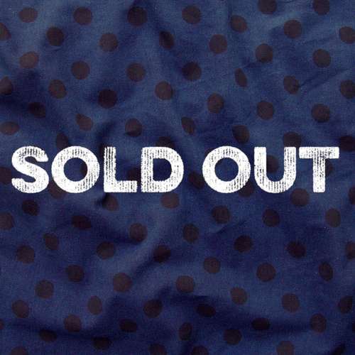 100% Block-Printed Cotton Fabric from India - Ajrak - Indigo Black Dots Print - Contrast