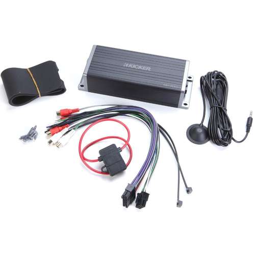 Kicker KEY200.4 Amp 4 Channel Full Range Car Smart Amplifier & DSP 4x50w