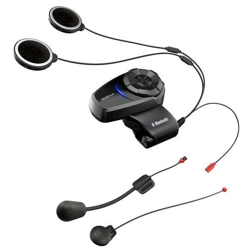 Sena 10S Single Bluetooth 4.1 Motorcycle Helmet Headset Intercom Calls Music