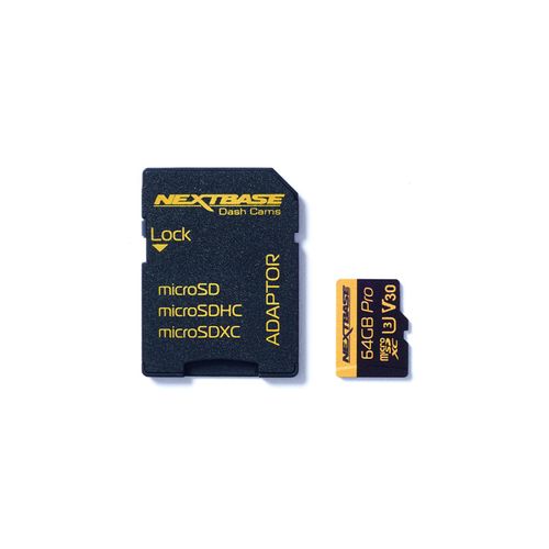 Nextbase 64GB U3 High Speed Endurance Industrial Grade Dash Cam MicroSD Card