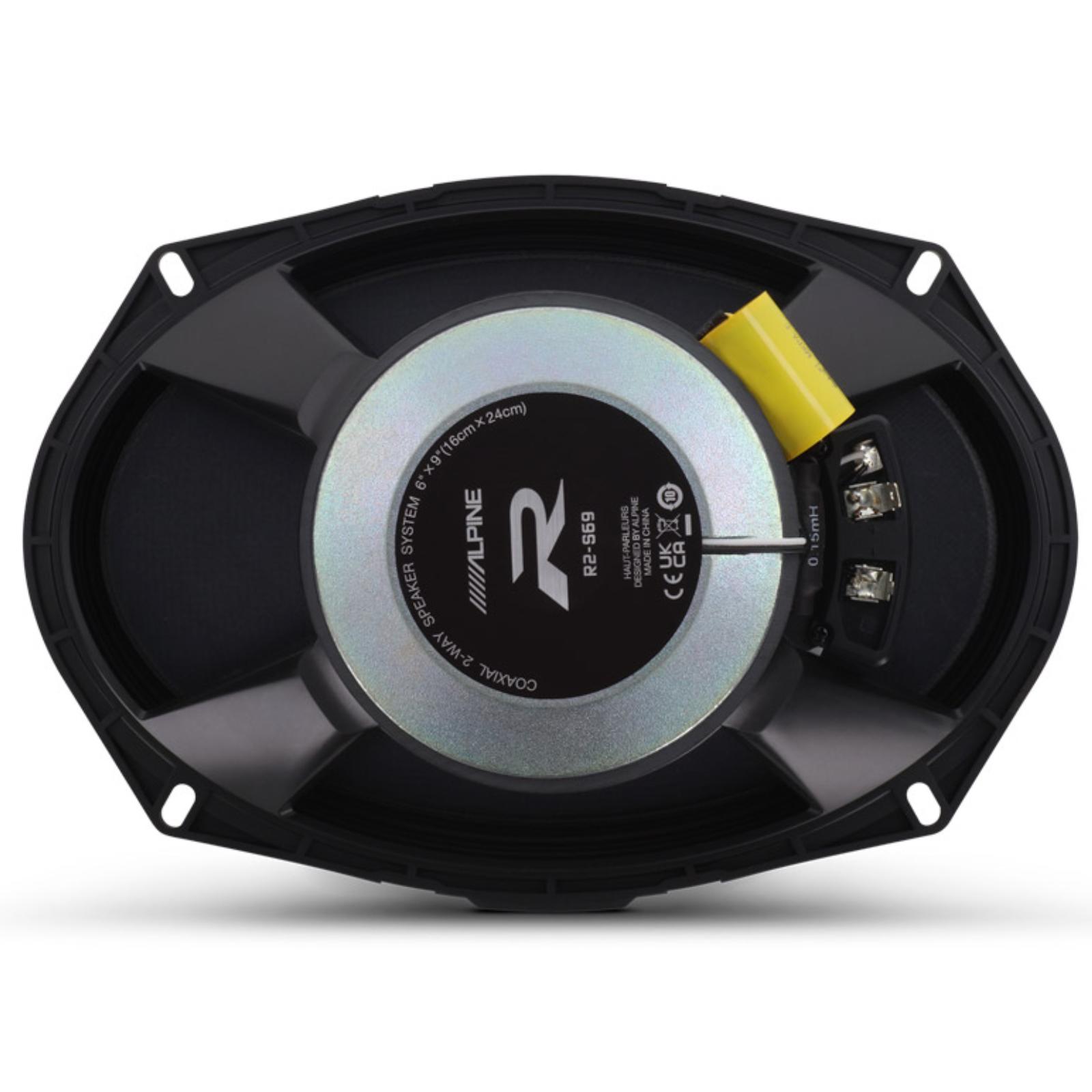 Alpine R2-S69 Speakers 6x9 Inch 2022 R Series 2 Way Parcel Shelf ...