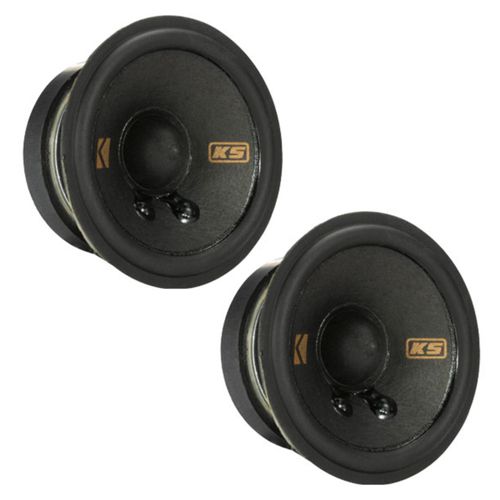 Kicker KSC270 KS Series 2.75" 8cm 2 Way Car Door Dash Coaxial Speakers 50w RMS