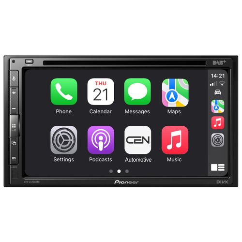 Pioneer AVH-Z5200DAB 6.8" Apple CarPlay CD DVD DAB Radio Bluetooth Car Stereo